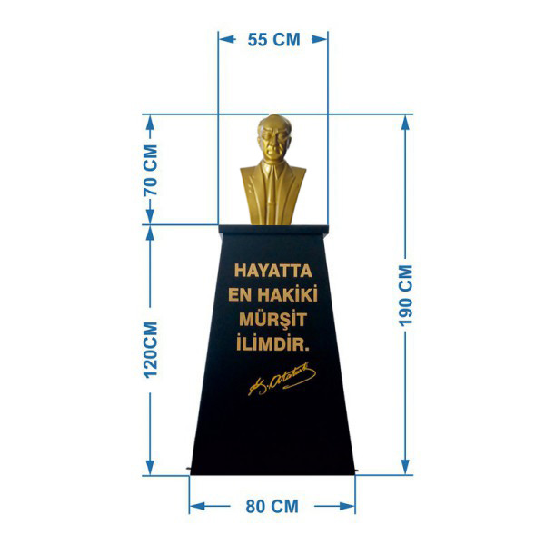 Ataturk-Bustu-70cm-Aluminyum-Kaide-120cm-Lise-Modeli-olcu-1.jpg Ataturk Bustu 70cm Aluminyum Kaide 120cm Lise Modeli olcu 1