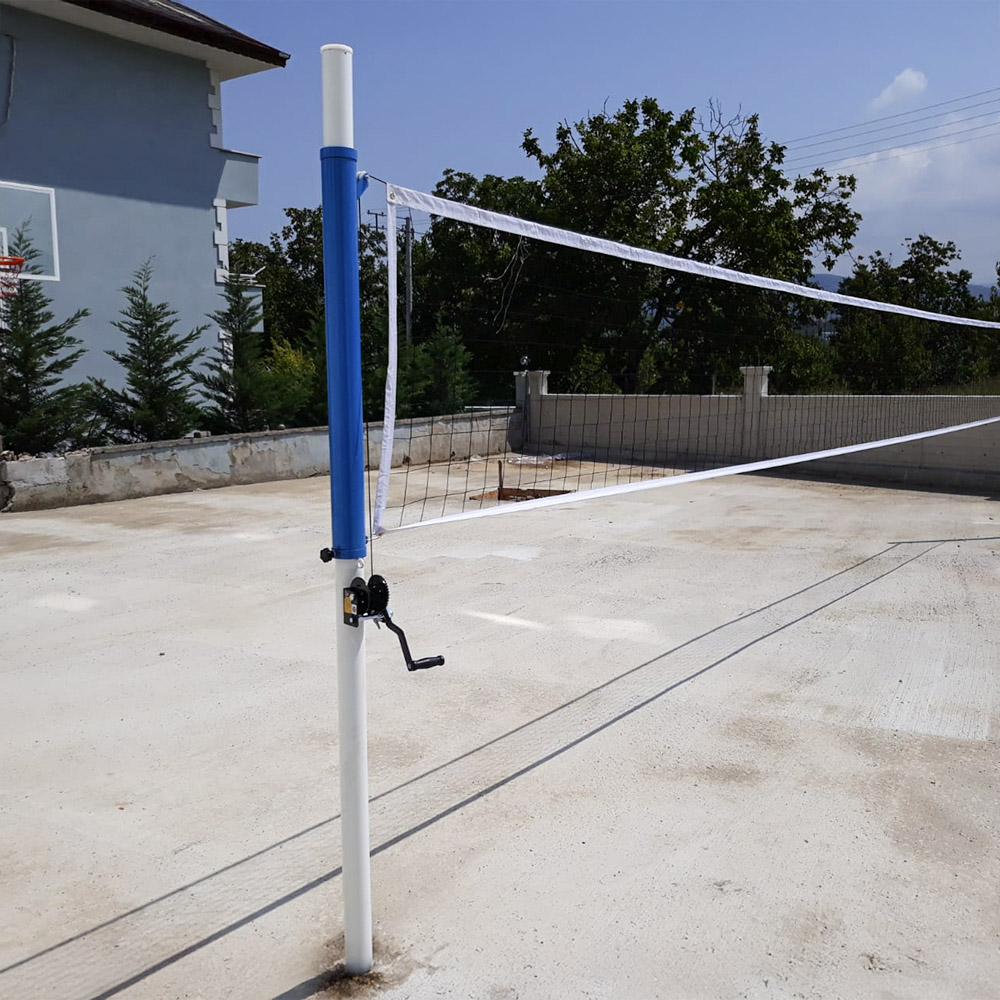 Metal Voleybol Direği Takım (okul tipi - boy ayarlı ankarajlı) 1 Metal Voleybol Direği Takım (okul tipi - boy ayarlı ankarajlı)